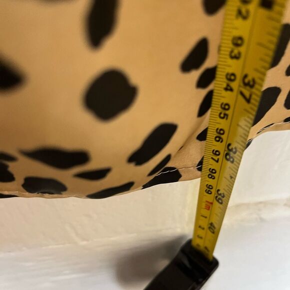 NWT Le Lis spotted cheetah animal print slip dress with adjustable straps size M - Picture 6 of 7